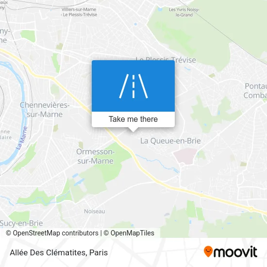 Allée Des Clématites map