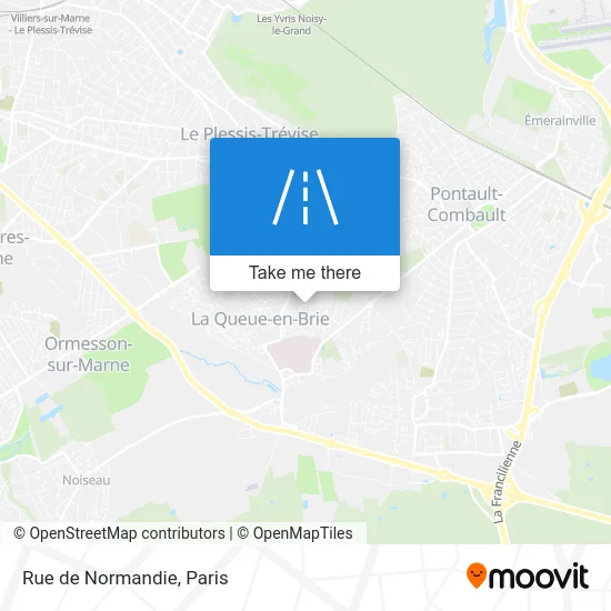 Rue de Normandie map