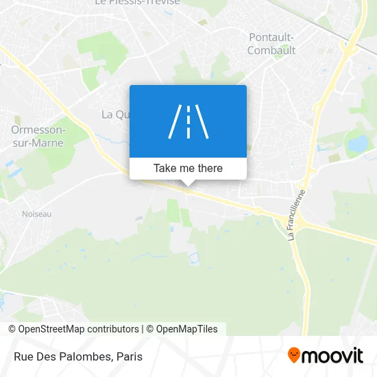 Rue Des Palombes map