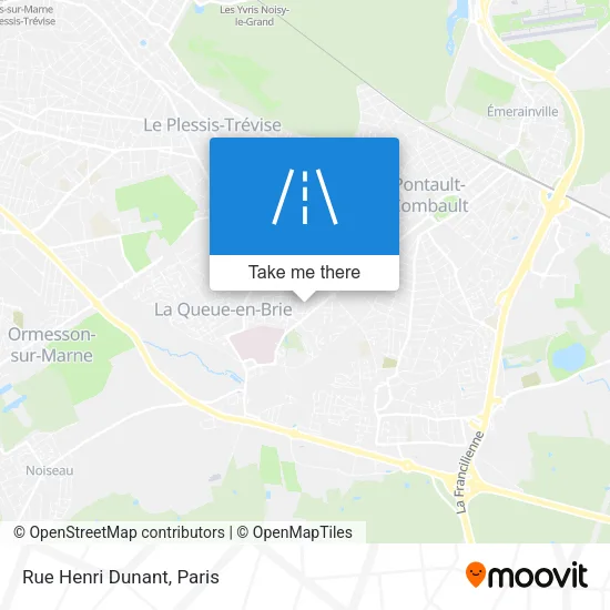 Rue Henri Dunant map