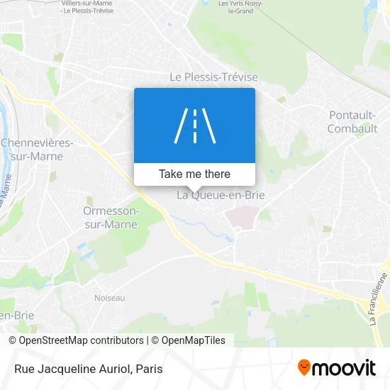 Rue Jacqueline Auriol map