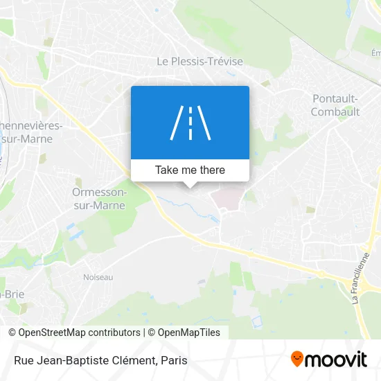 Rue Jean-Baptiste Clément map