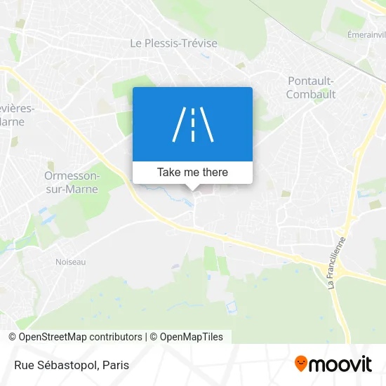 Rue Sébastopol map
