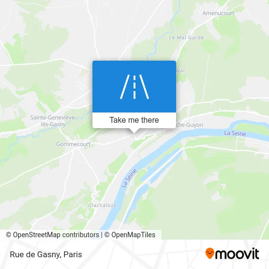Rue de Gasny map