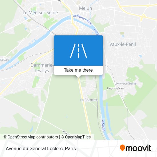 Avenue du Général Leclerc map