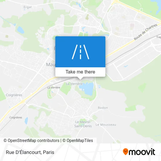 Rue D'Élancourt map