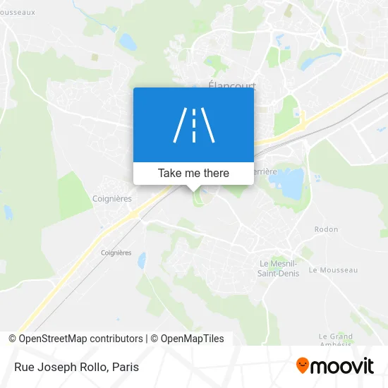 Rue Joseph Rollo map