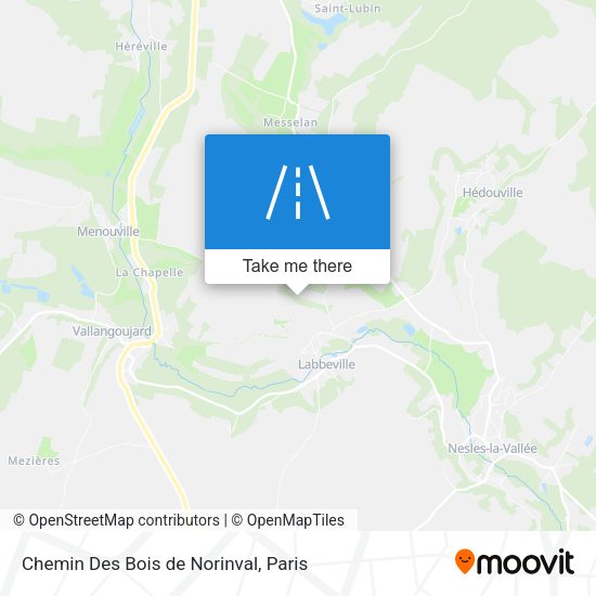 Chemin Des Bois de Norinval map