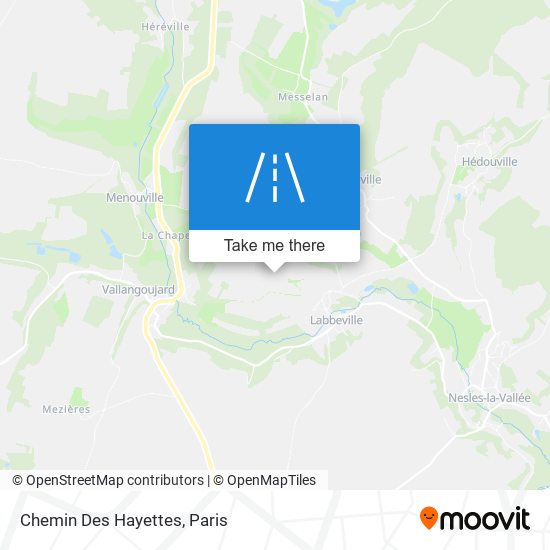 Chemin Des Hayettes map