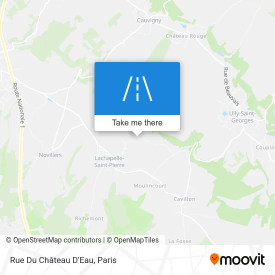 Rue Du Château D'Eau map