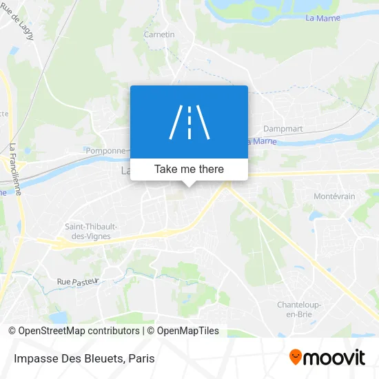 Impasse Des Bleuets map