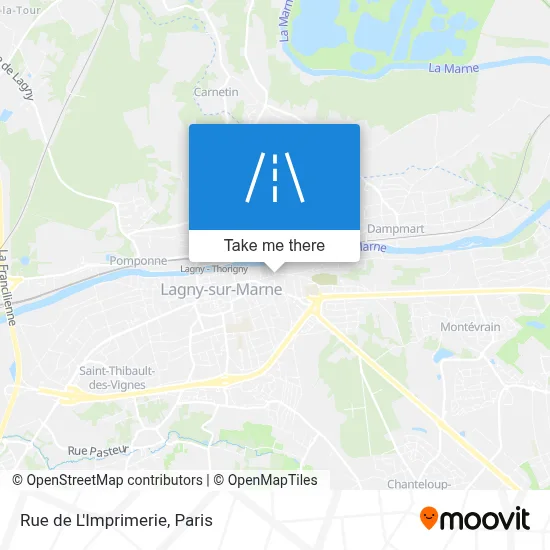 Rue de L'Imprimerie map