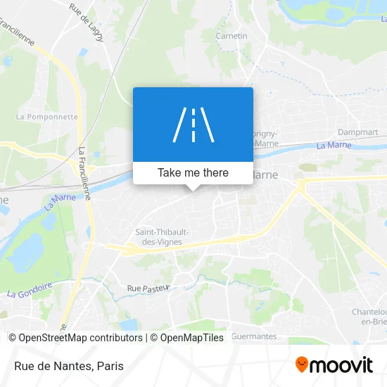 Rue de Nantes map