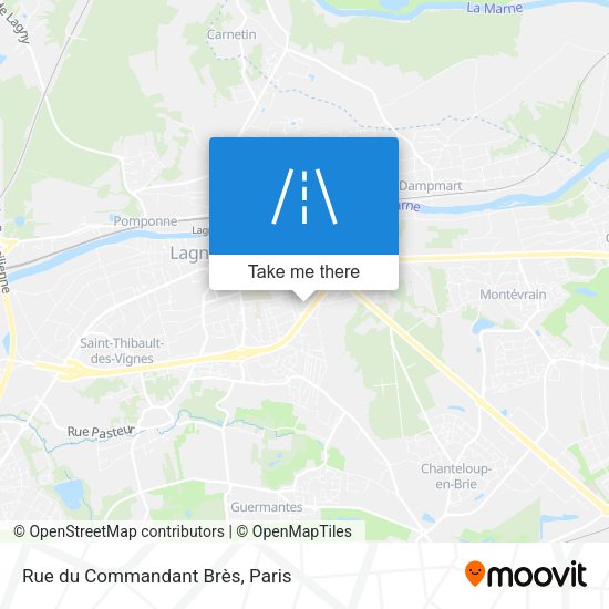Rue du Commandant Brès map