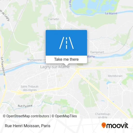 Rue Henri Moissan map
