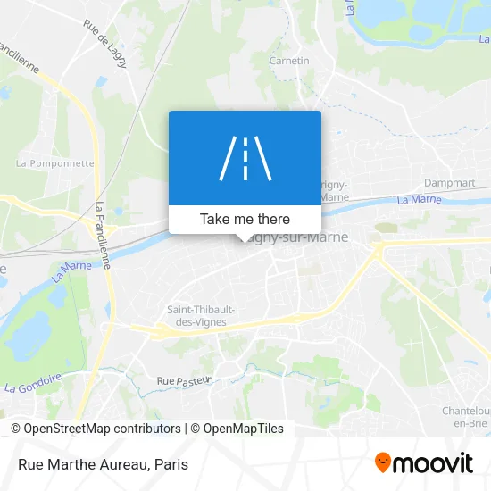Rue Marthe Aureau map