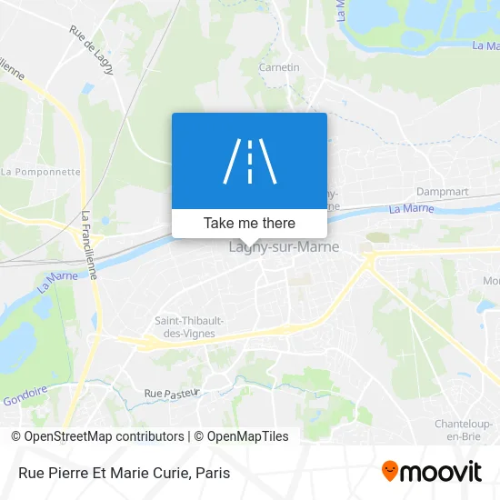 Rue Pierre Et Marie Curie map