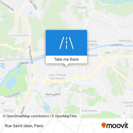 Rue Saint-Jean map