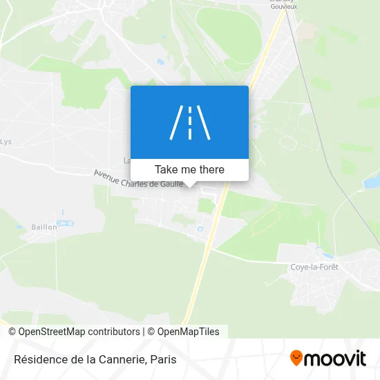 Résidence de la Cannerie map