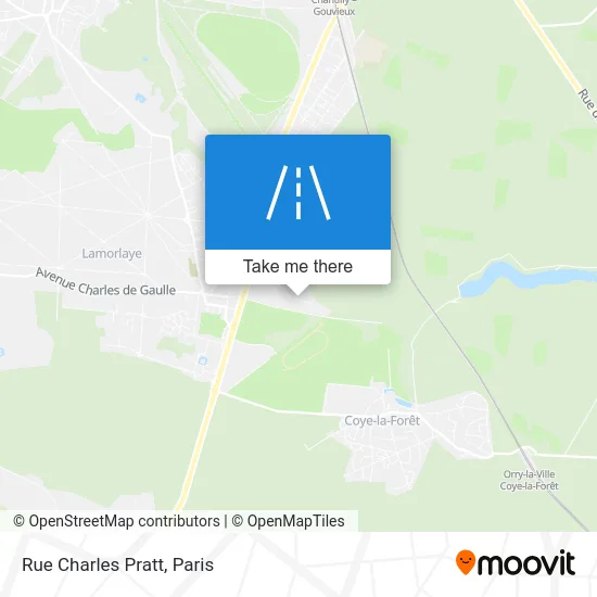 Rue Charles Pratt map