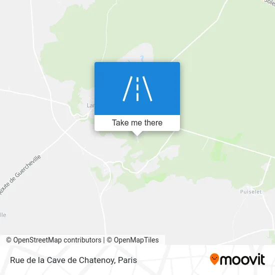 Rue de la Cave de Chatenoy map