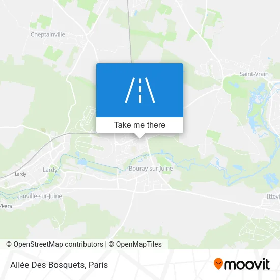 Allée Des Bosquets map