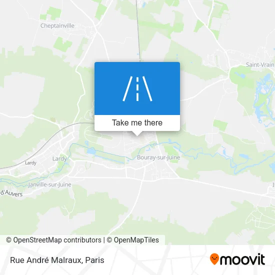Rue André Malraux map