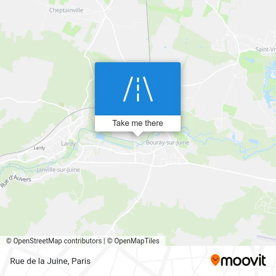 Rue de la Juine map