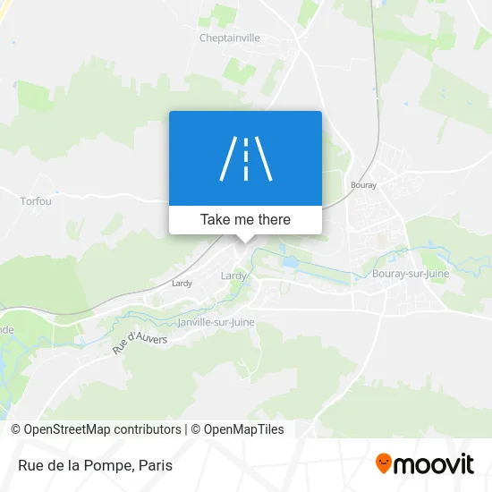Rue de la Pompe map