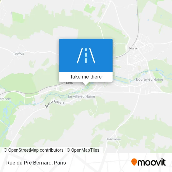 Rue du Pré Bernard map