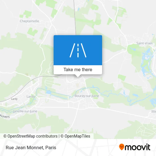 Rue Jean Monnet map
