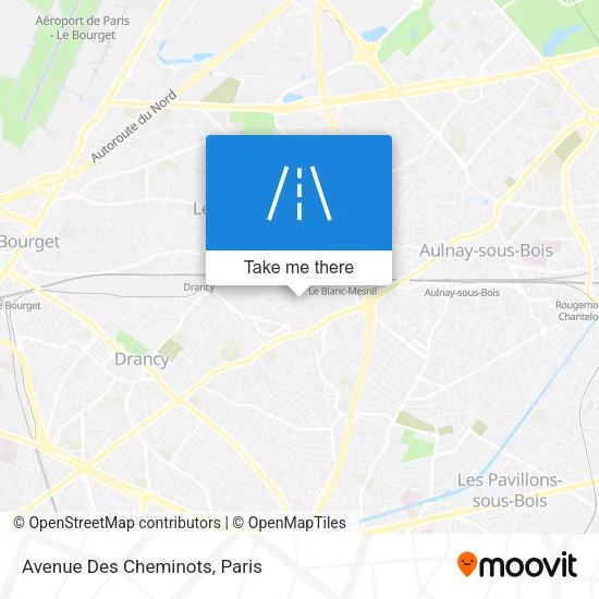 Avenue Des Cheminots map