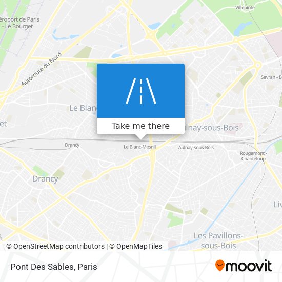 Pont Des Sables map