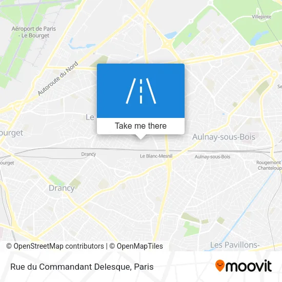Rue du Commandant Delesque map