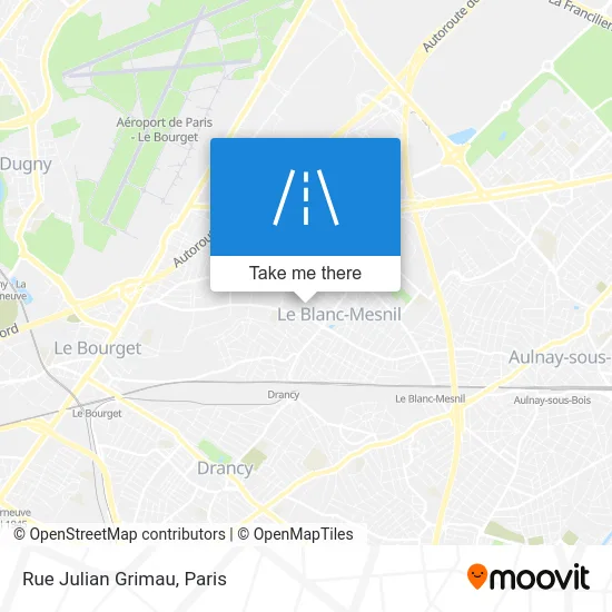 Rue Julian Grimau map