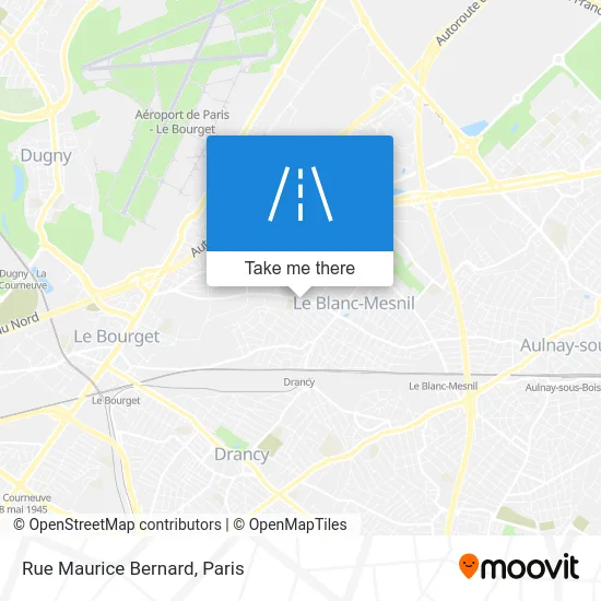 Rue Maurice Bernard map