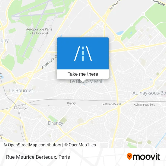 Rue Maurice Berteaux map