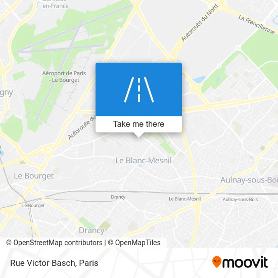 Rue Victor Basch map