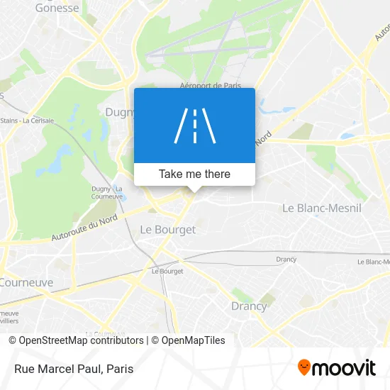 Rue Marcel Paul map
