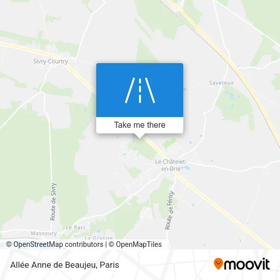 Allée Anne de Beaujeu map