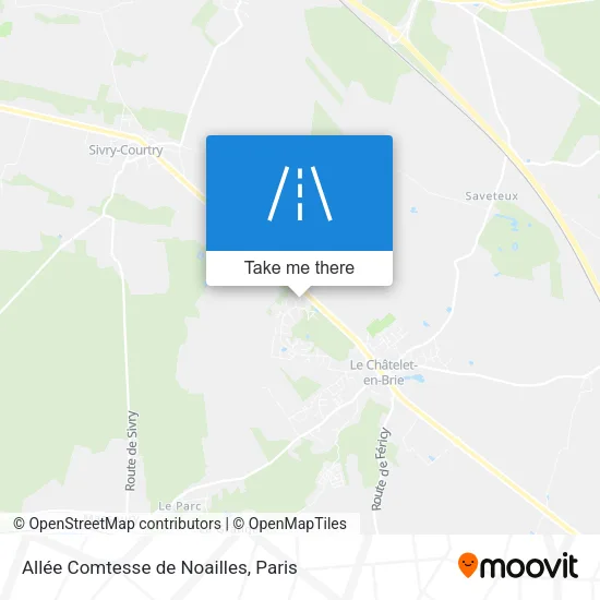 Allée Comtesse de Noailles map