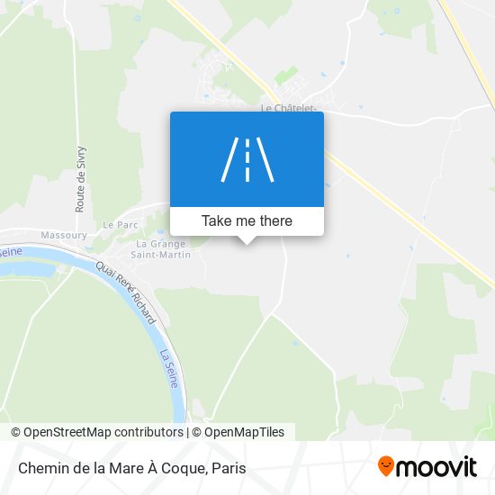 Chemin De La Mare À Coque map