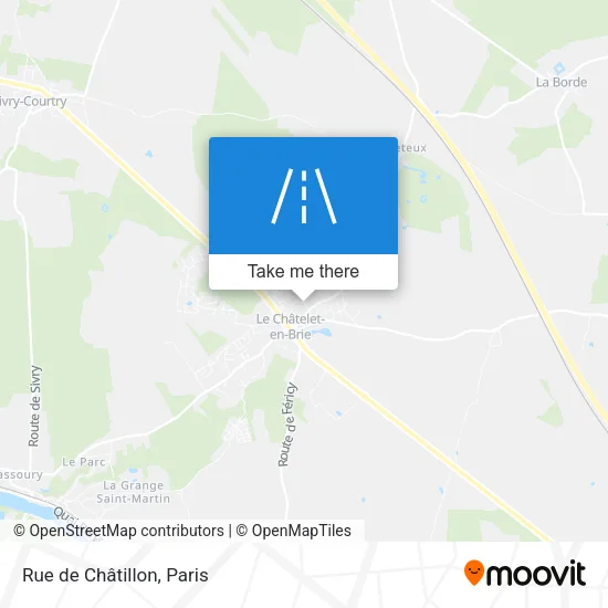 Rue de Châtillon map