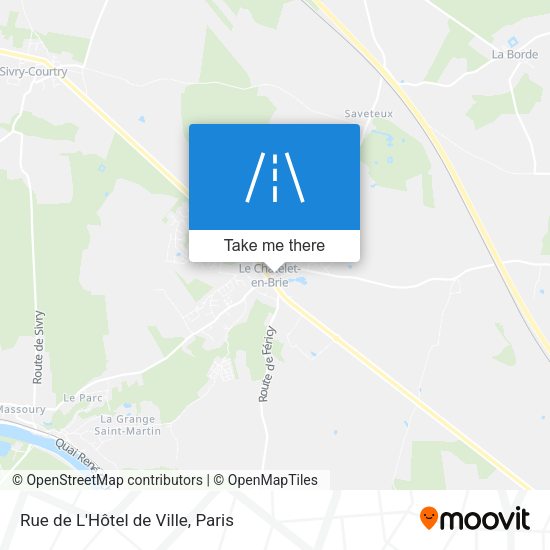 Rue de L'Hôtel de Ville map