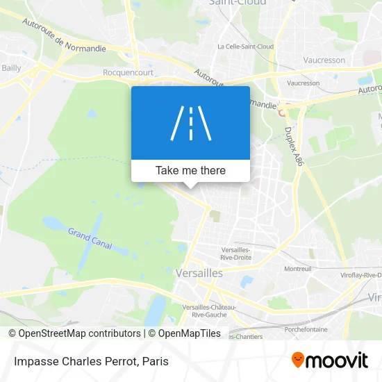 Impasse Charles Perrot map