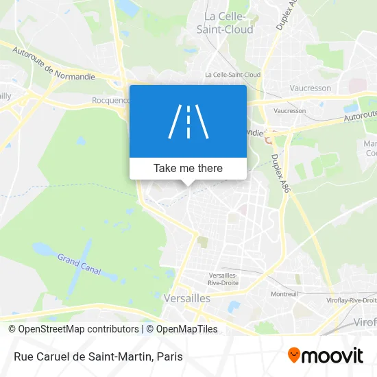 Rue Caruel de Saint-Martin map