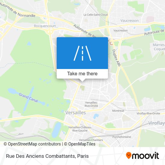 Rue Des Anciens Combattants map