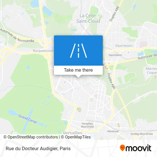 Rue du Docteur Audigier map