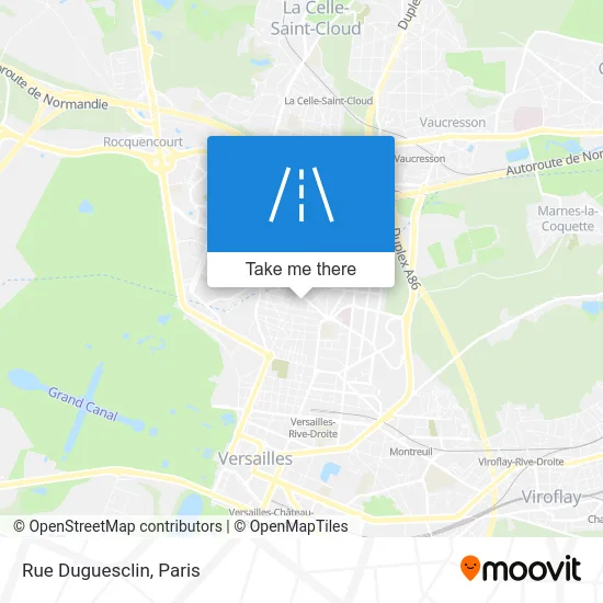 Rue Duguesclin map