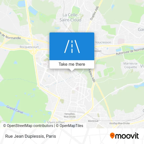 Rue Jean Duplessis map